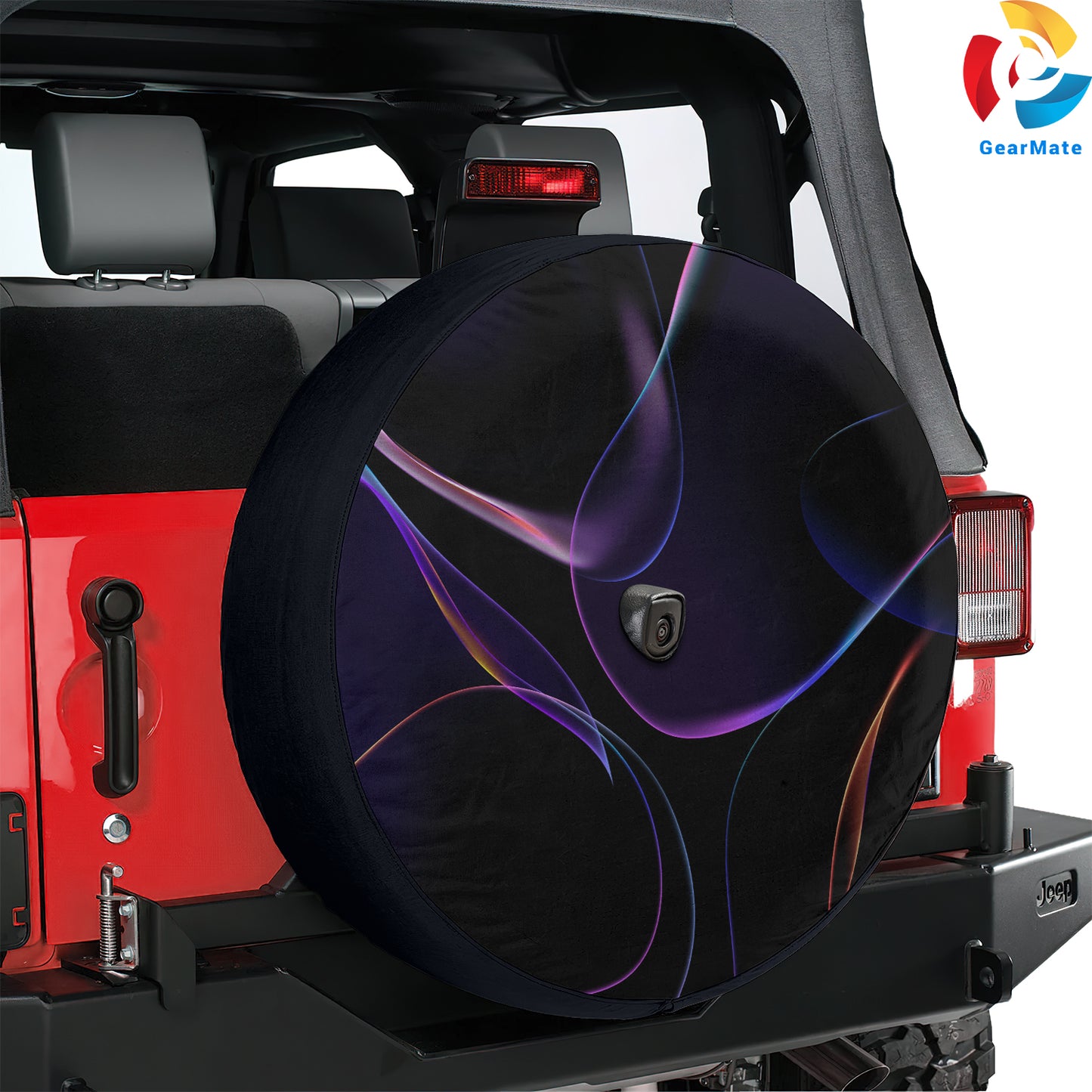Dark Aesthetic Spare Tire Cover – Premium Waterproof UV Resistant Protector
