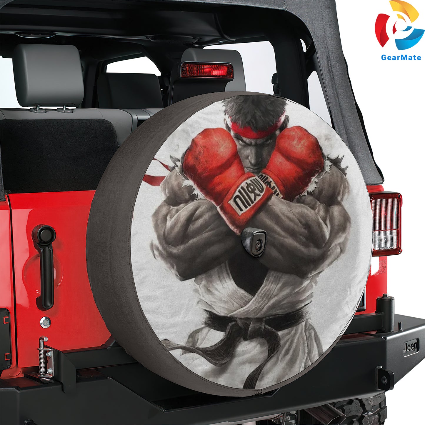Ryu Street Fighters Spare Tire Cover – Premium Waterproof UV Resistant Protector