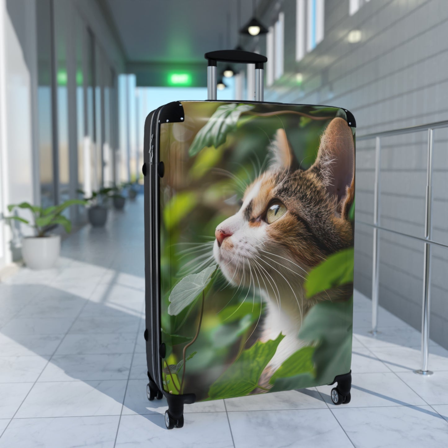 Animals Cat Gazes Carry-On Suitcase - Stylish Luggage for Travelers