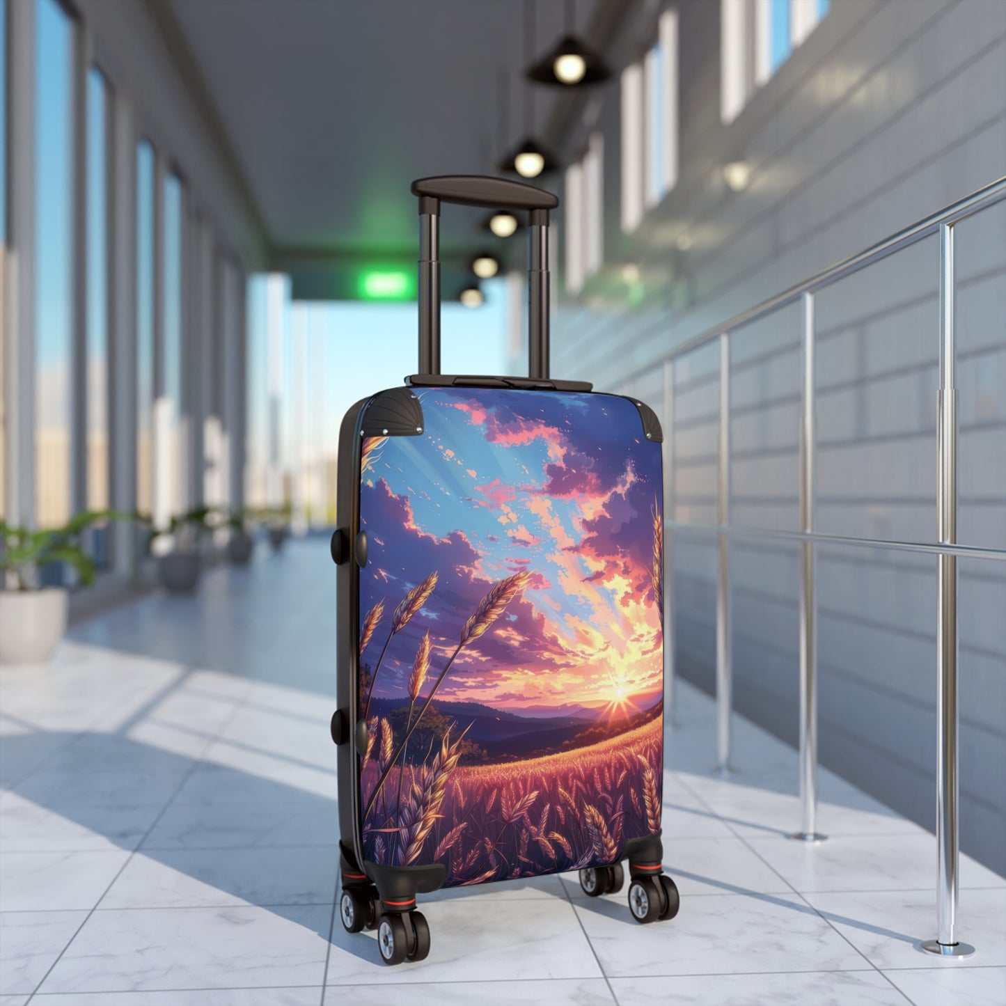 Nature Sunset Stunning Art Carry-On Suitcase - Stylish Luggage for Travelers