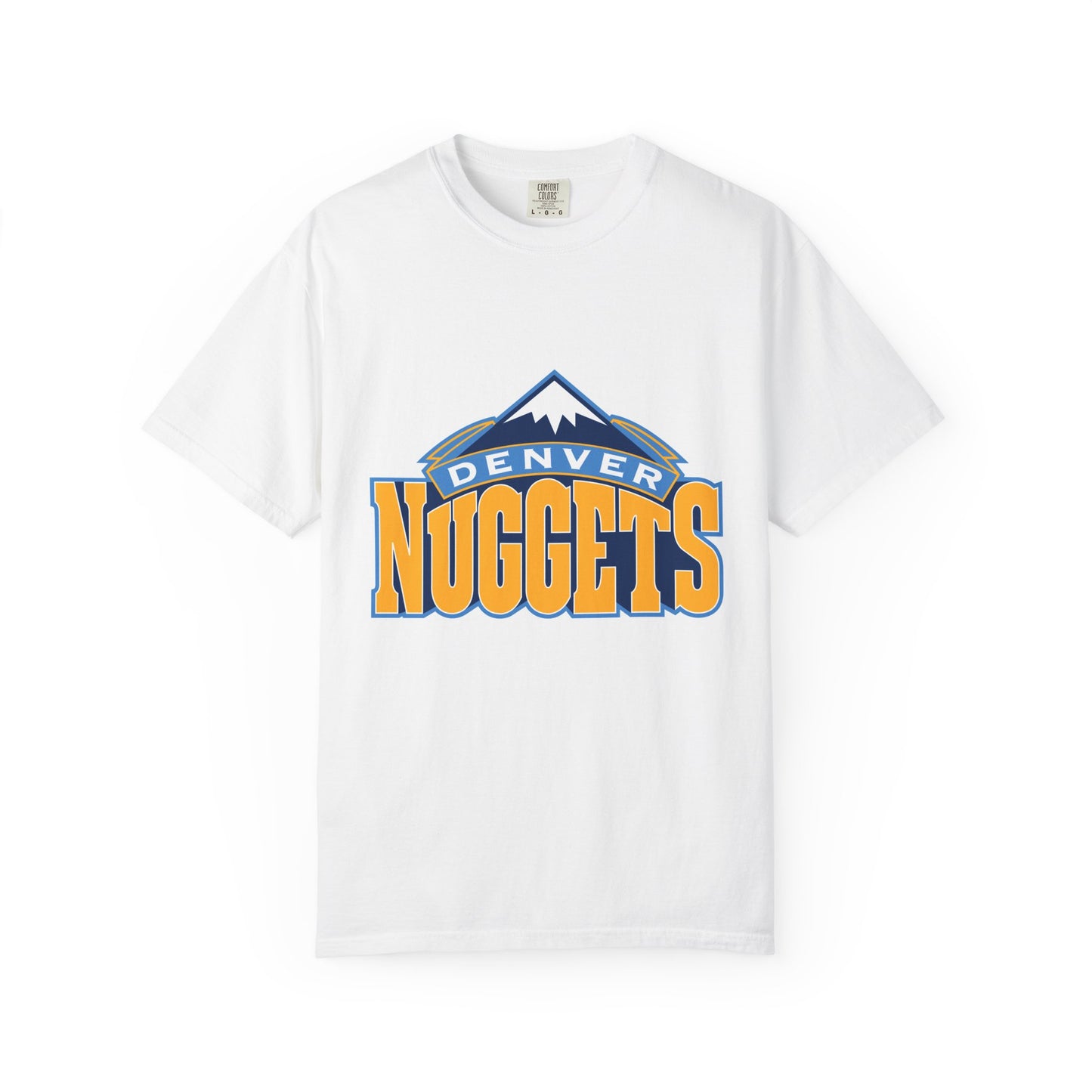 Denver Nuggets Garment-Dyed T-Shirt – Premium Cotton Tee for Customization