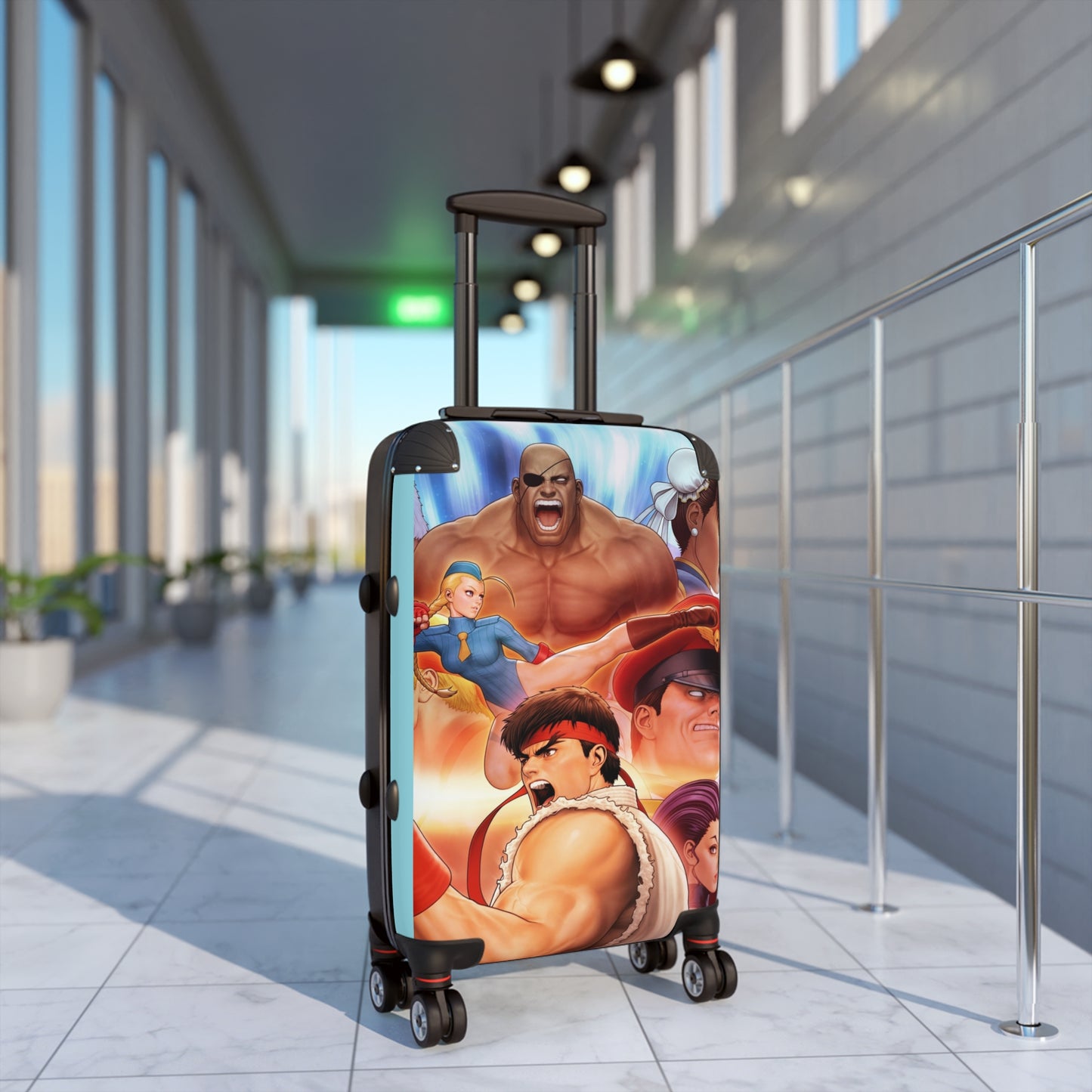 Video Games Street Fighter Carry-On Suitcase - Stylish Luggage for Travelers