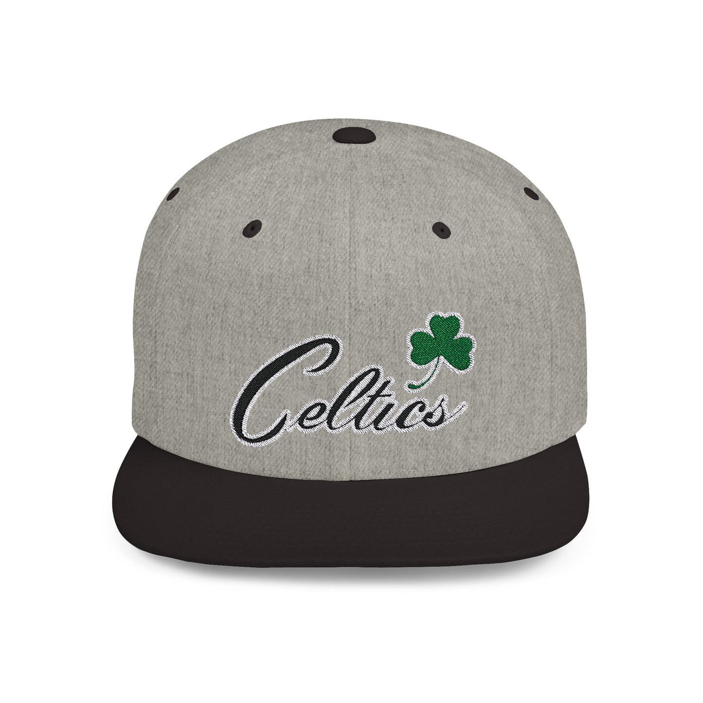 Boston Celtics Celtics Fans  Flat Bill Snapback – Lightweight, Custom Fit, Premium Quality