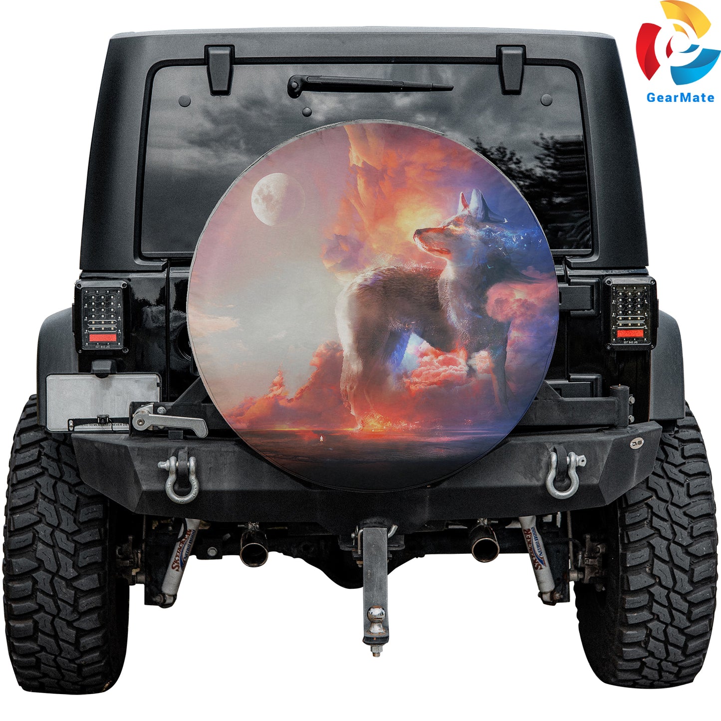 Animals Variety 2 Spare Tire Cover – Premium Waterproof UV Resistant Protector