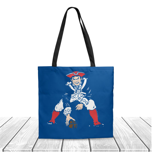 NFL New England Patriots Polyester Canvas Tote Bag – Durable and Stylish