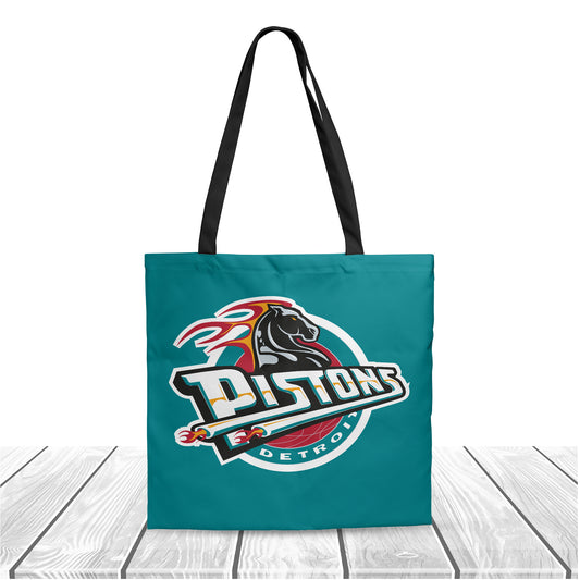 NBA Detroit Pistons Finals Polyester Canvas Tote Bag - Durable and Stylish