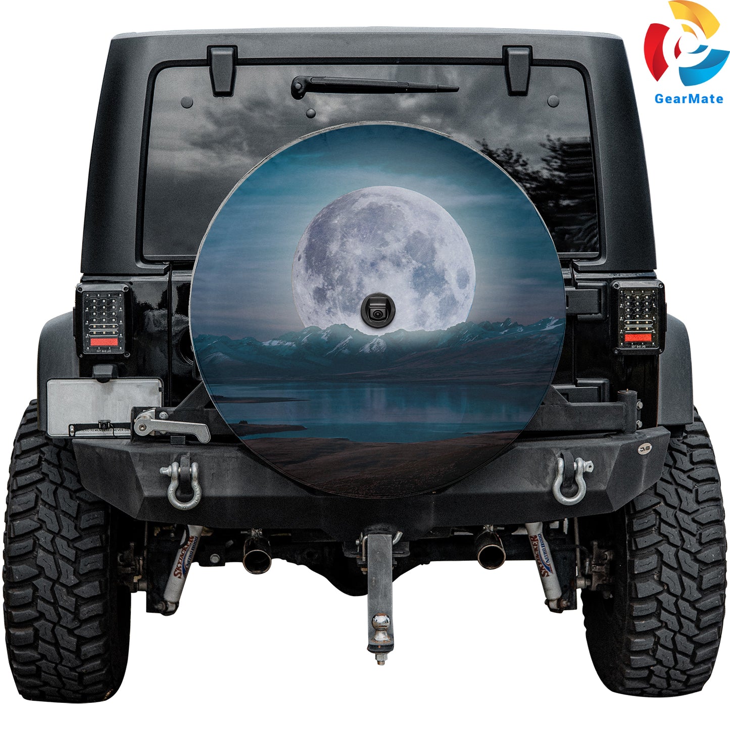 Full Moon Spare Tire Cover – Premium Waterproof UV Resistant Protector