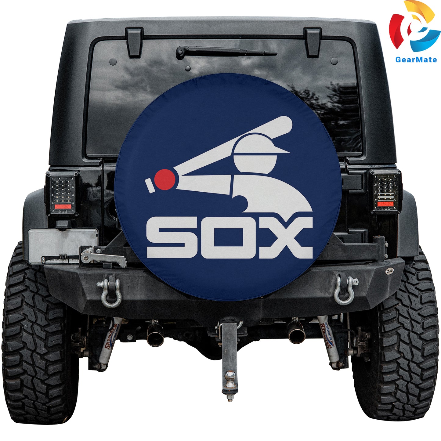 Chicago White Sox MLB Spare Tire Cover – Premium Waterproof UV-Resistant Protector