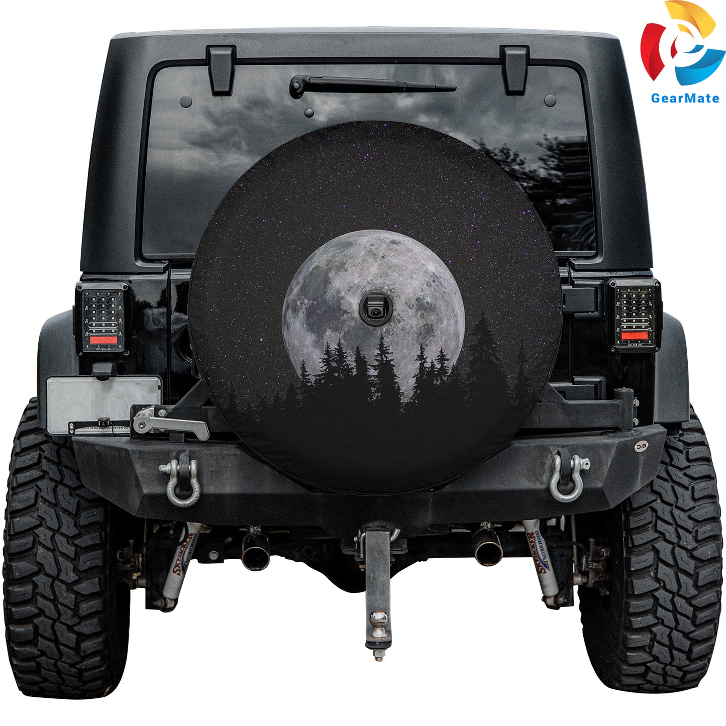 Full Moon Spare Tire Cover – Premium Waterproof UV Resistant Protector