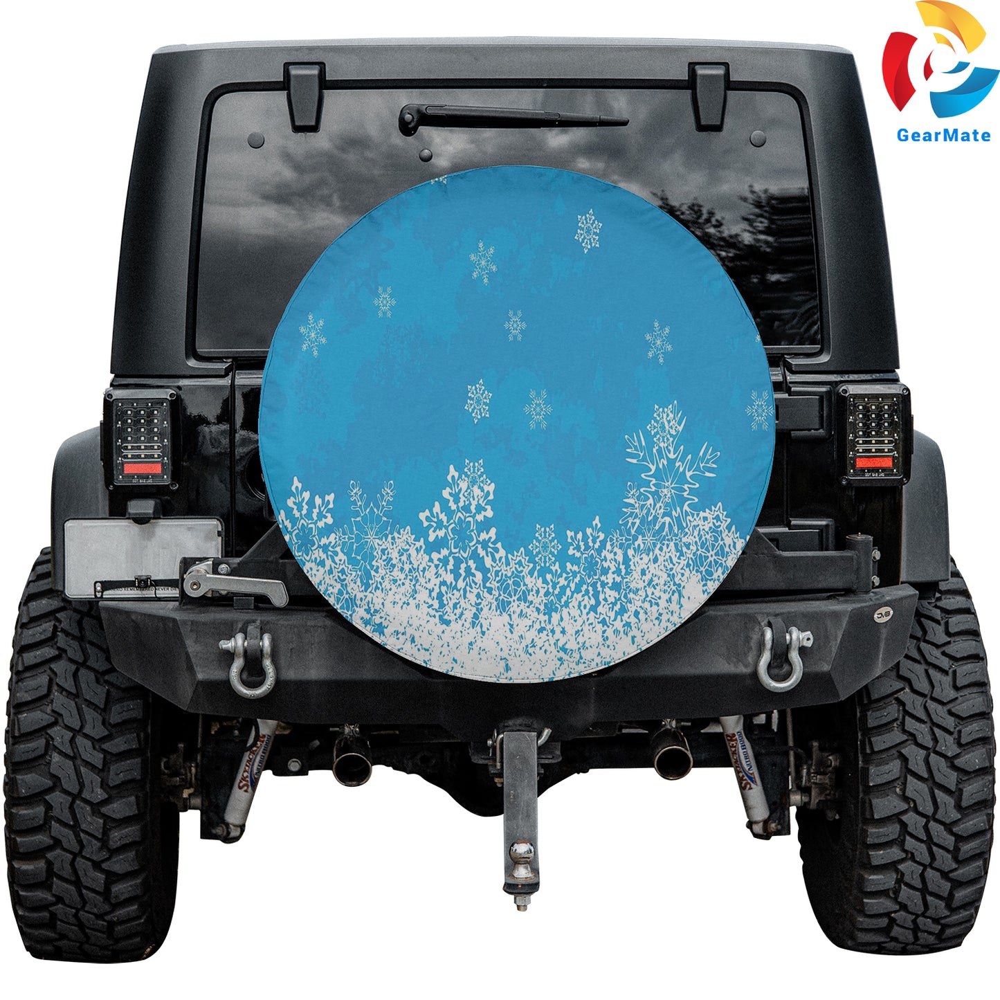 Merry Christmas 2024 Holiday Magic Spare Tire Cover – Premium Waterproof UV Resistant Protector