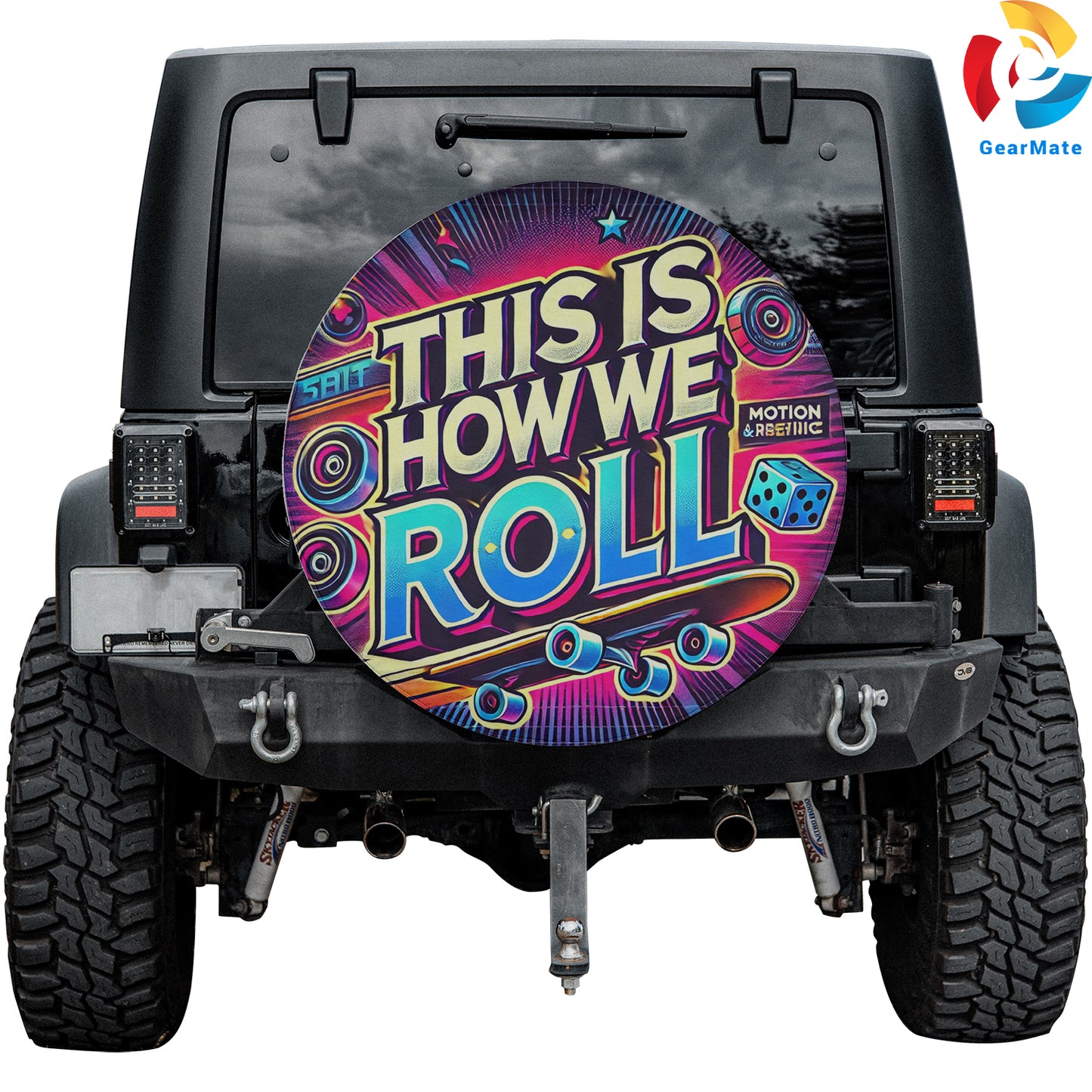 This Is How We Roll Spare Tire Cover – Premium Waterproof UV Resistant Protector