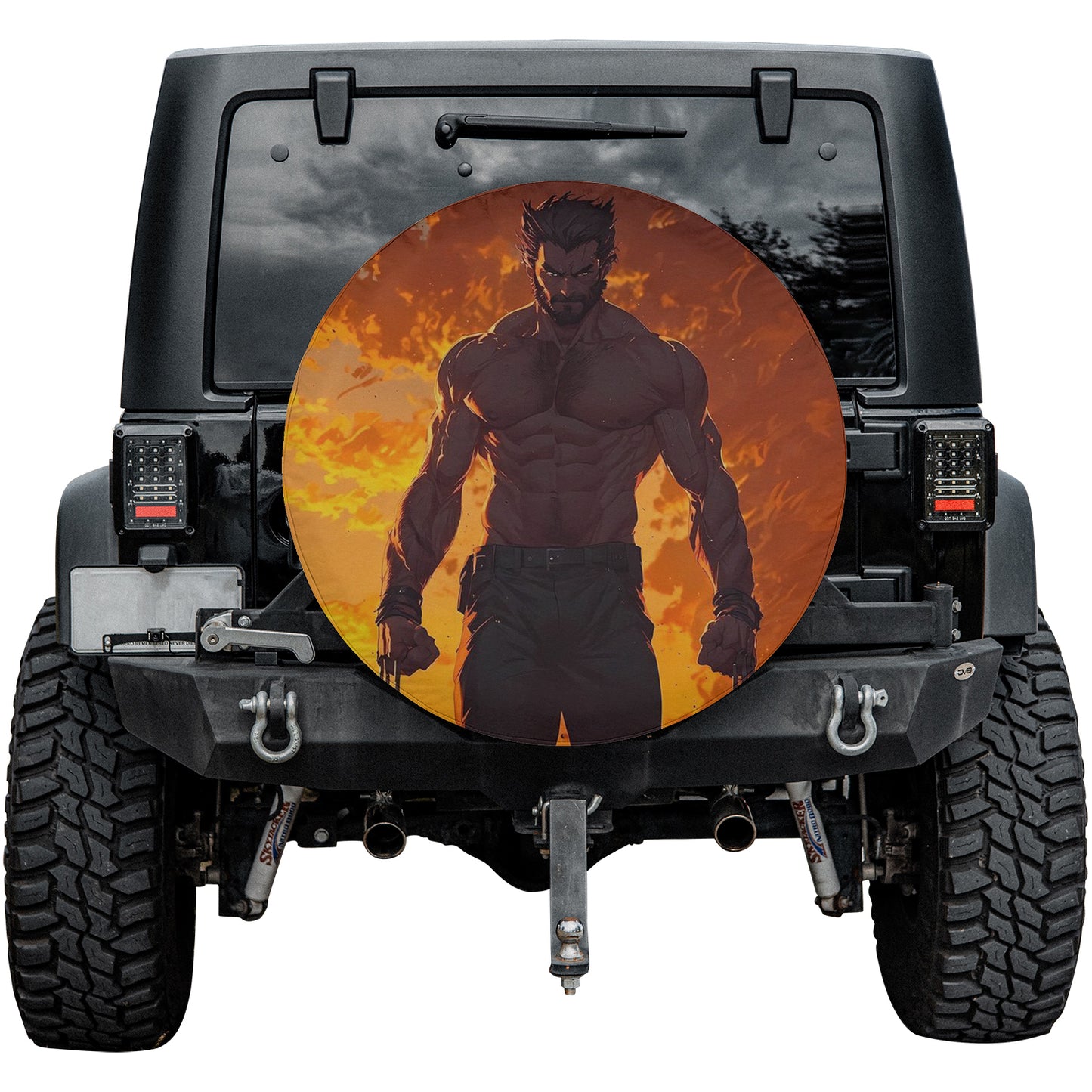 Wolverine Spare Tire Cover – Premium Waterproof UV Resistant Protector