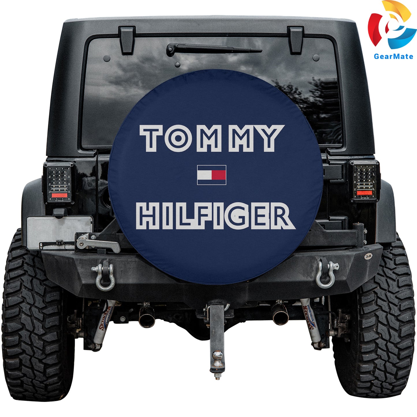 Tommy Hilfiger Spare Tire Cover – Premium Waterproof UV Resistant Protector