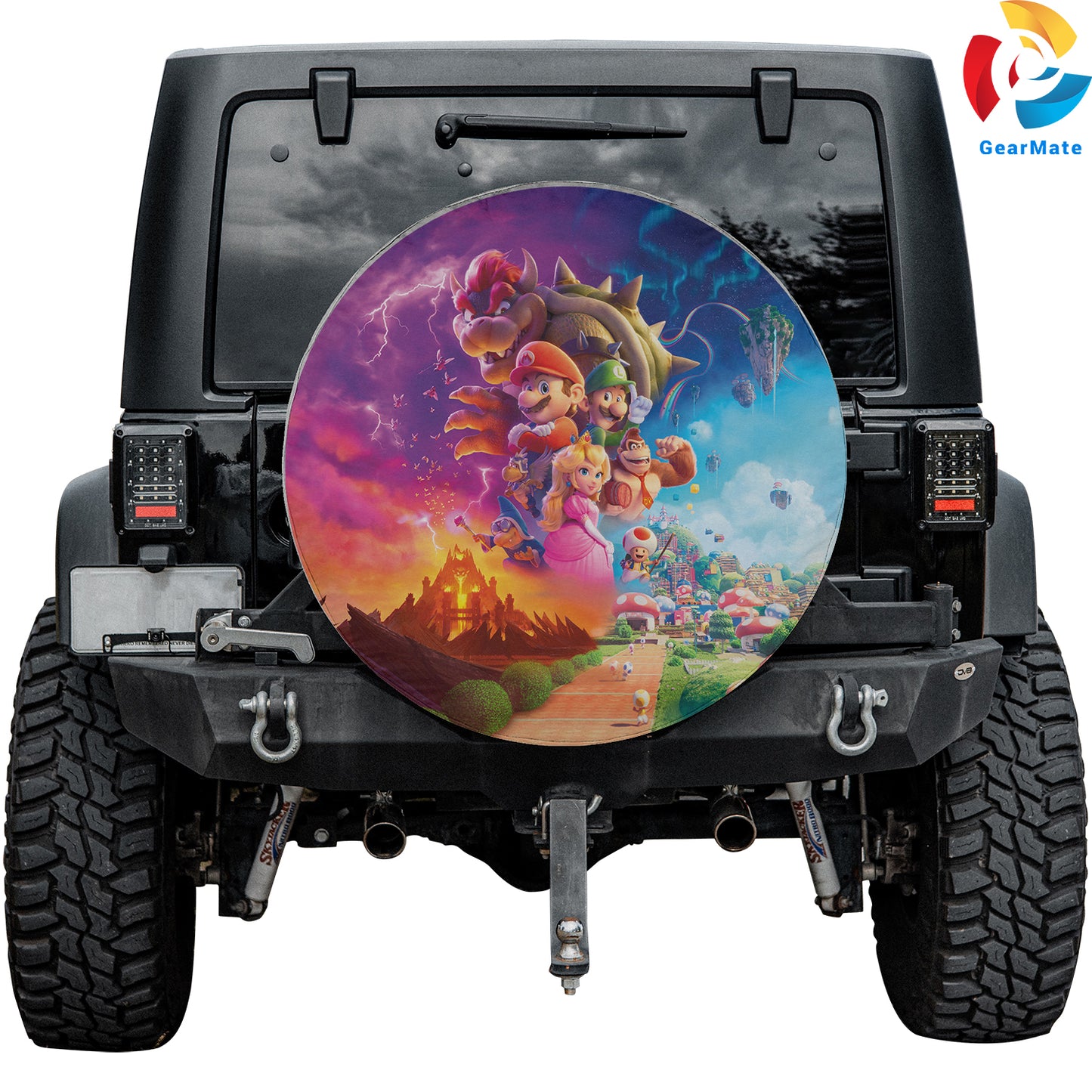 Mario Spare Tire Cover – Premium Waterproof UV Resistant Protector
