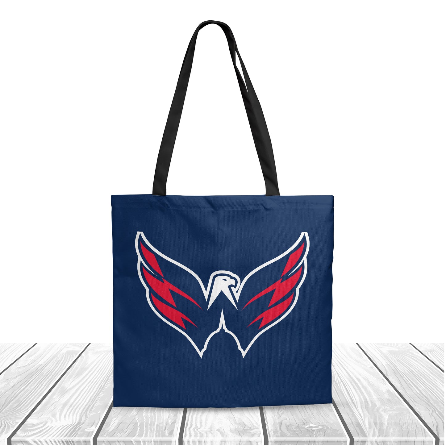 NHL Washington Capitals Polyester Canvas Tote Bag – Durable and Stylish