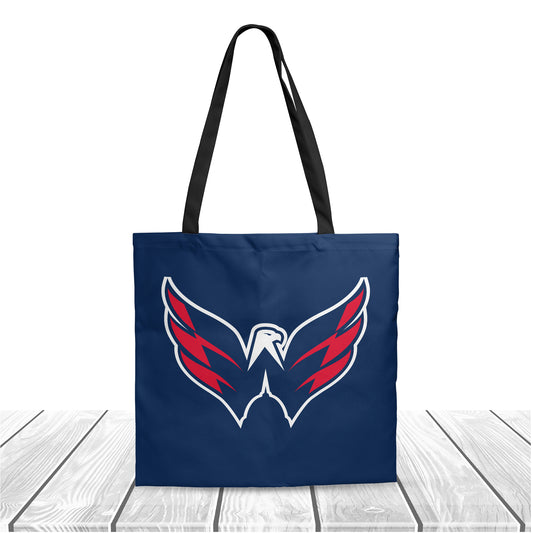 NHL Washington Capitals Polyester Canvas Tote Bag – Durable and Stylish