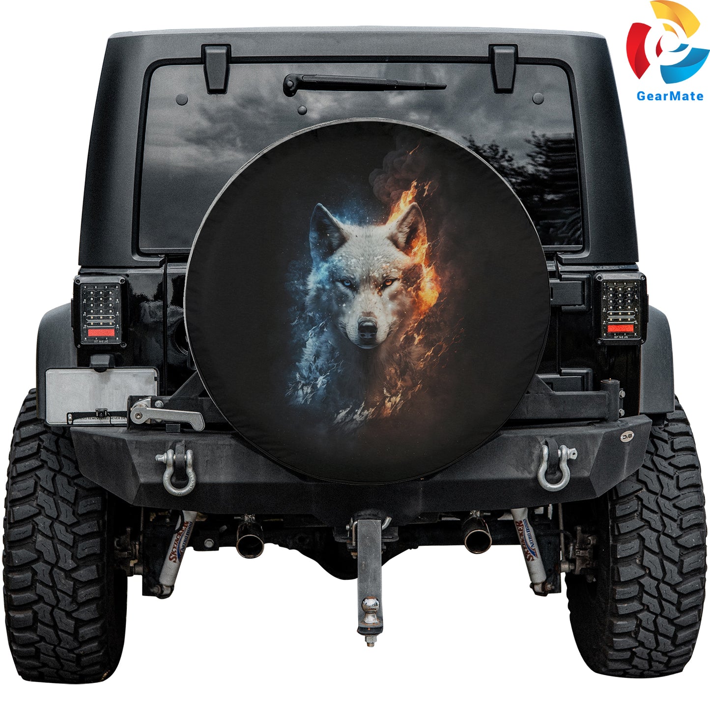 Animals Spare Tire Cover – Premium Waterproof UV Resistant Protector