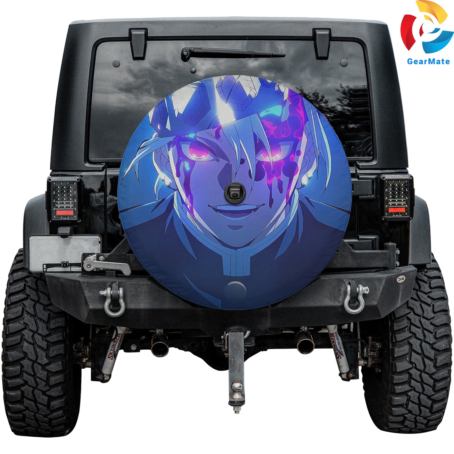 Tengen Uzui Demon Slayer Spare Tire Cover – Premium Waterproof UV Resistant Protector