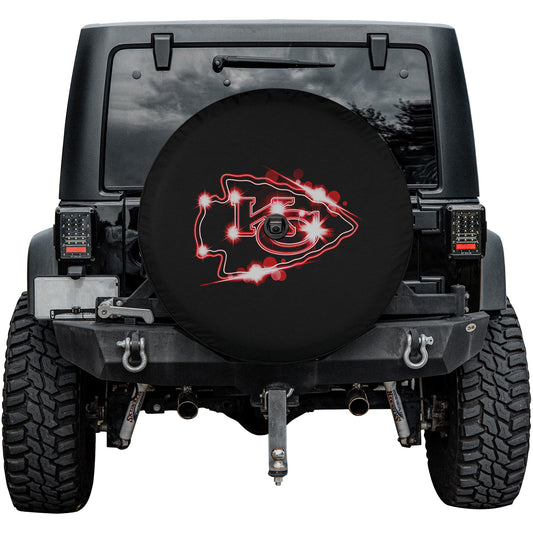 Kansan City Chiefs Spare Tire Cover – Premium Waterproof UV Resistant Protector