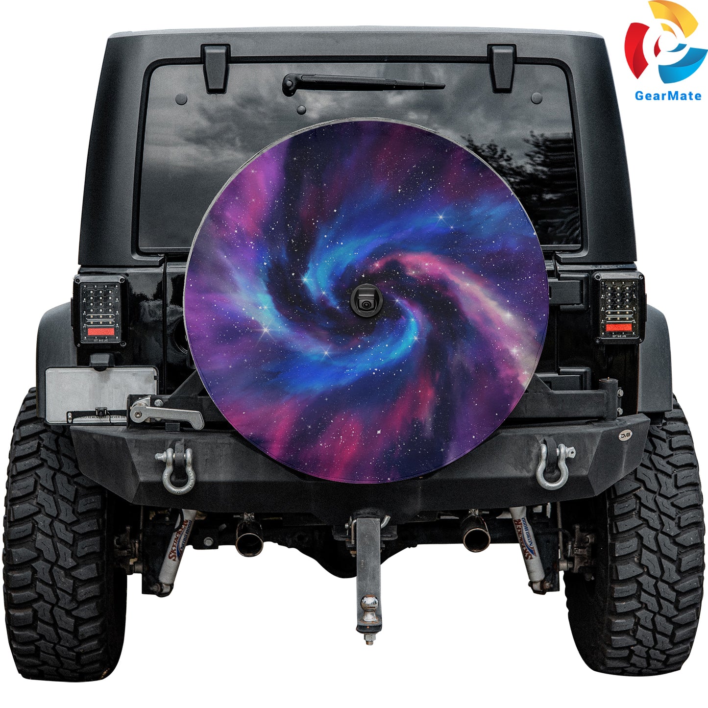 Spiral Galaxy Spare Tire Cover – Premium Waterproof UV Resistant Protector