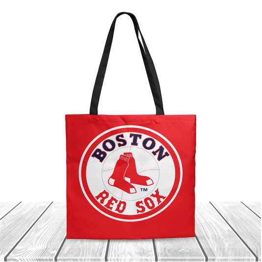 MLB Boston Red Sox Baseball Life Polyester Canvas Tote Bag - Durable and Stylish