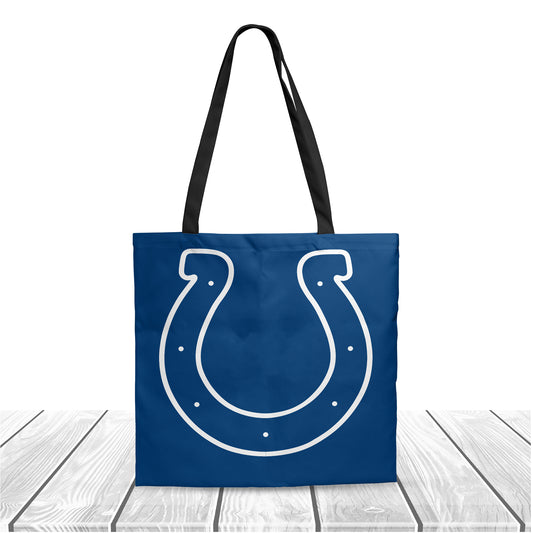 NFL Indianapolis Colts Polyester Canvas Tote Bag – Durable and Stylish