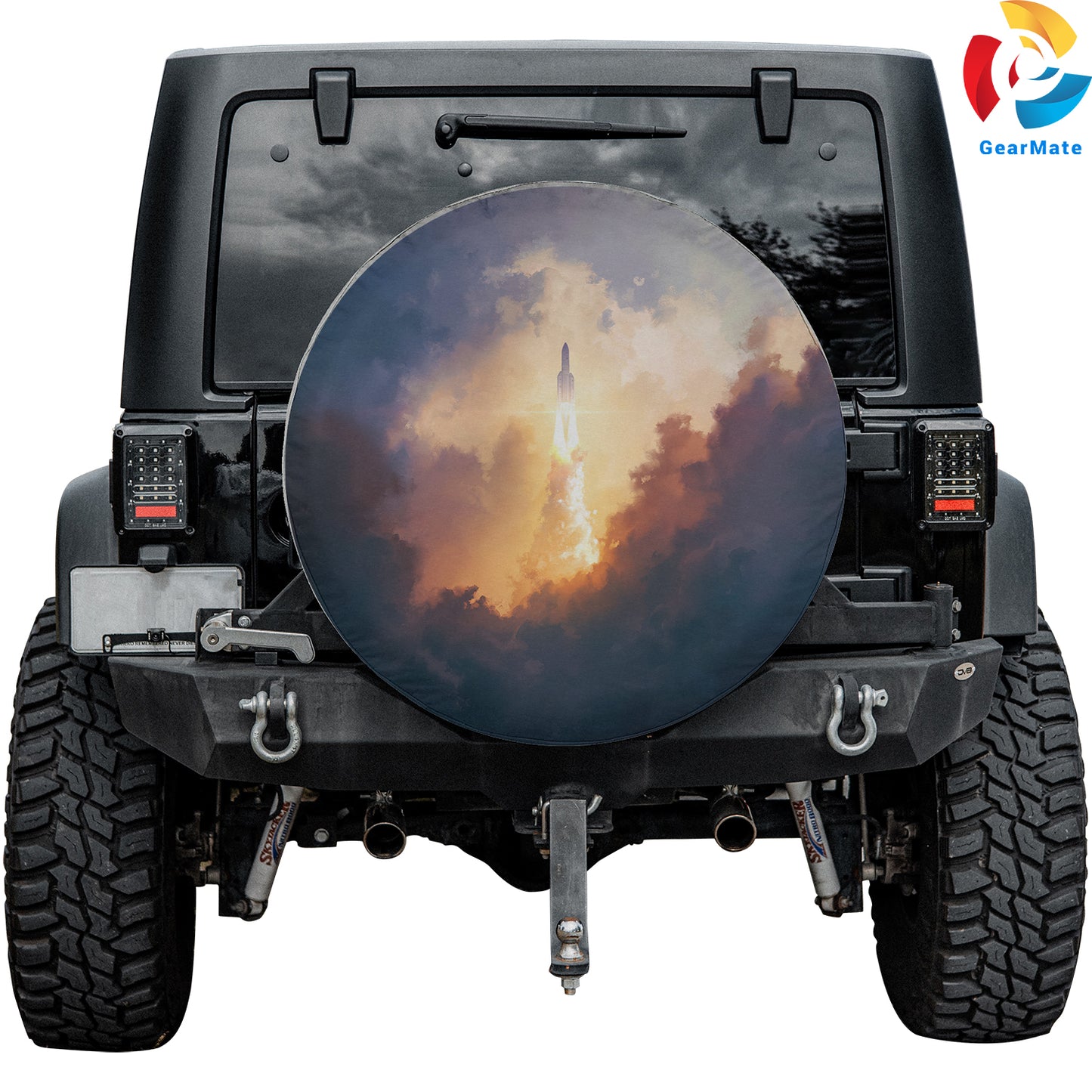 Space Shuttle Spare Tire Cover – Premium Waterproof UV Resistant Protector
