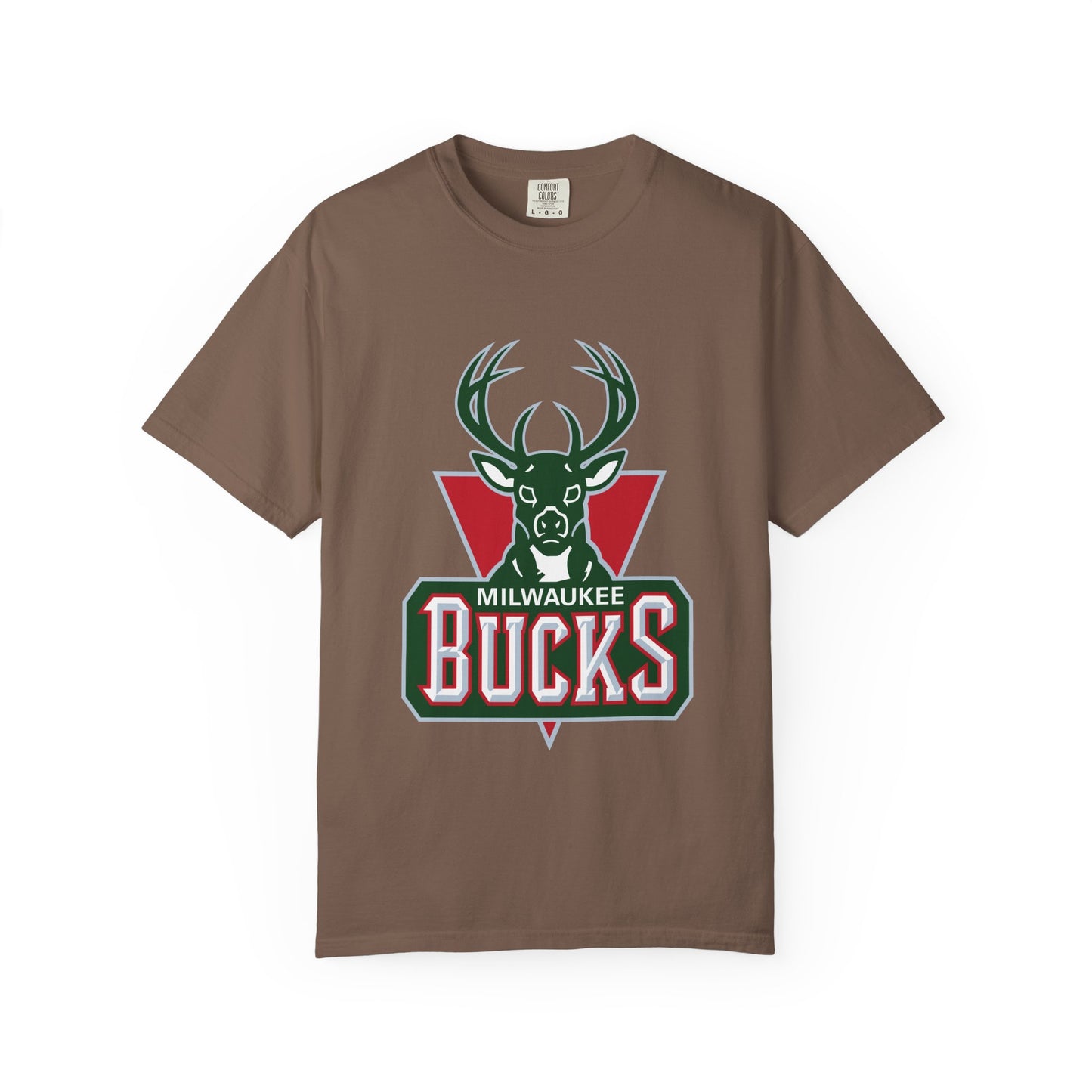 Milwaukee Bucks Strong Garment-Dyed T-Shirt – Premium Cotton Tee for Customization