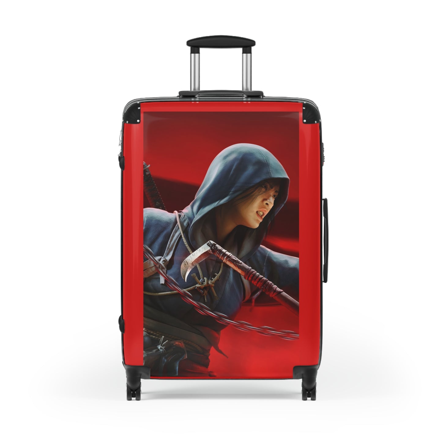 Video Games Assassins's Creed Naoe Carry-On Suitcase - Stylish Luggage for Travelers