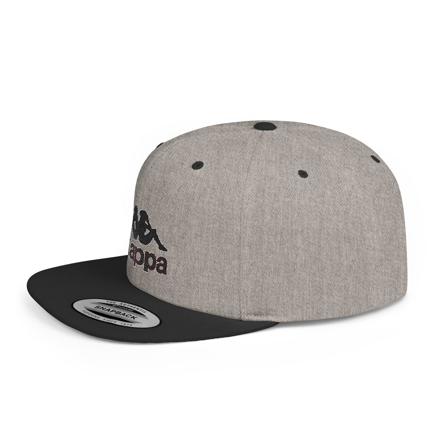 Kappa Flat Bill Snapback – Lightweight, Custom Fit, Premium Quality