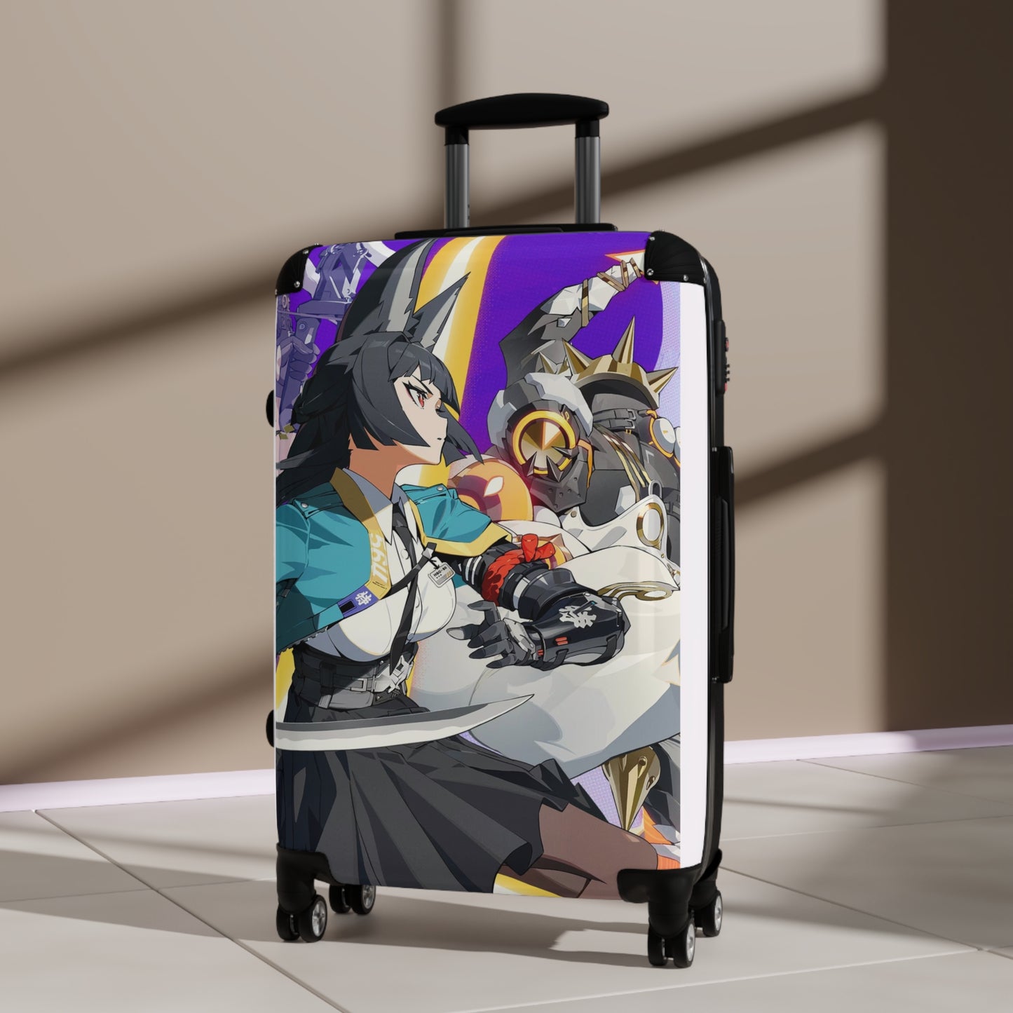Video Games Zenless Zone Zero Carry-On Suitcase - Stylish Luggage for Travelers