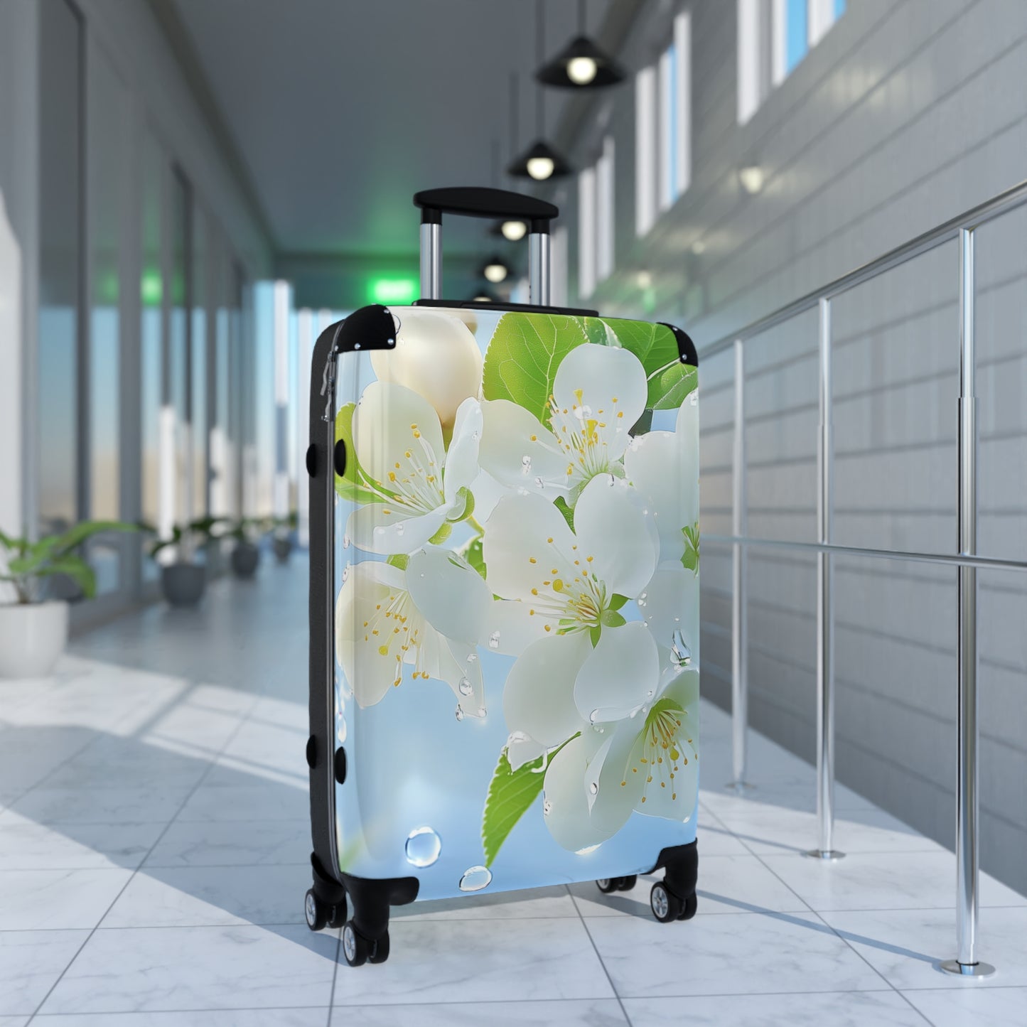 Nature Flowers Floral Spring Art Carry-On Suitcase - Stylish Luggage for Travelers