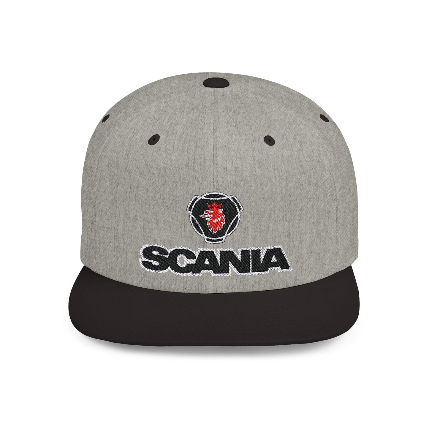 Scania Flat Bill Snapback – Lightweight, Custom Fit, Premium Quality