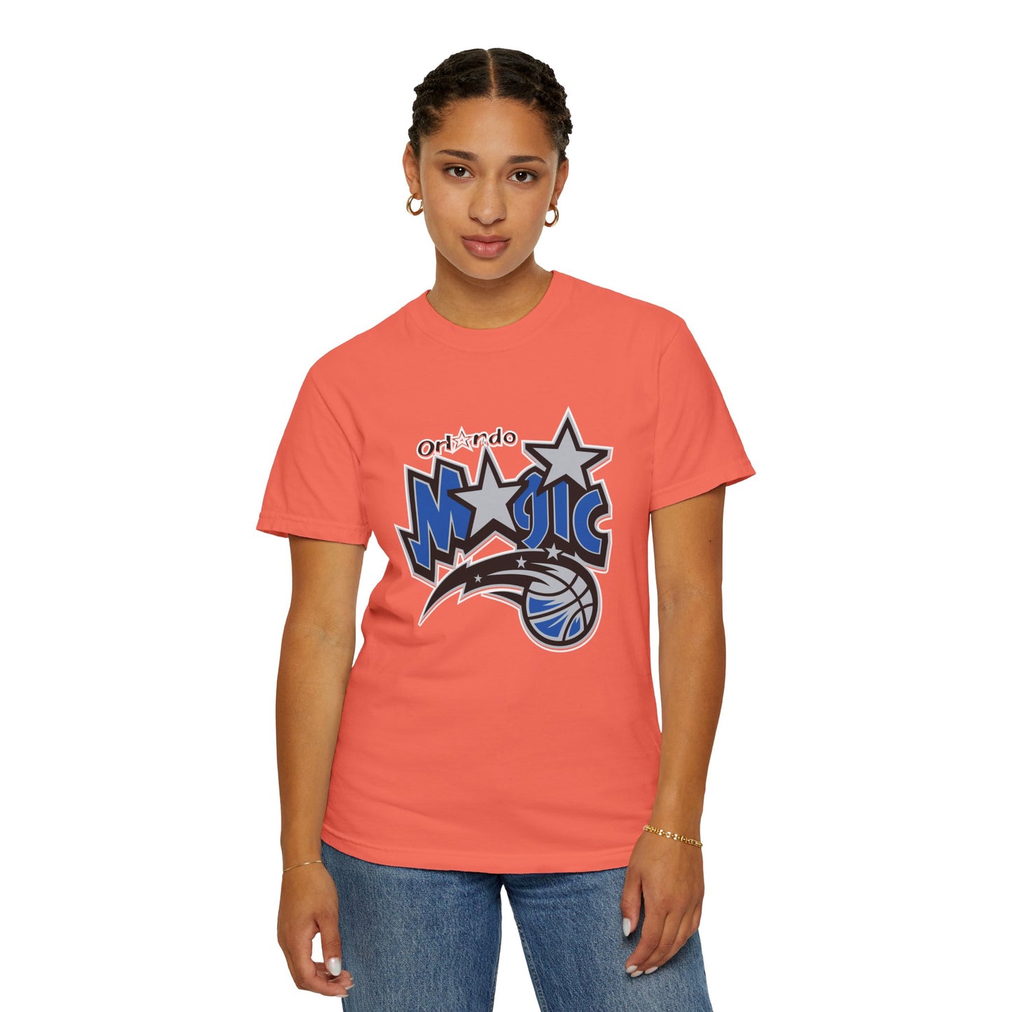 Orlando Magic Basketball Fanatics Garment-Dyed T-Shirt – Premium Cotton Tee for Customization
