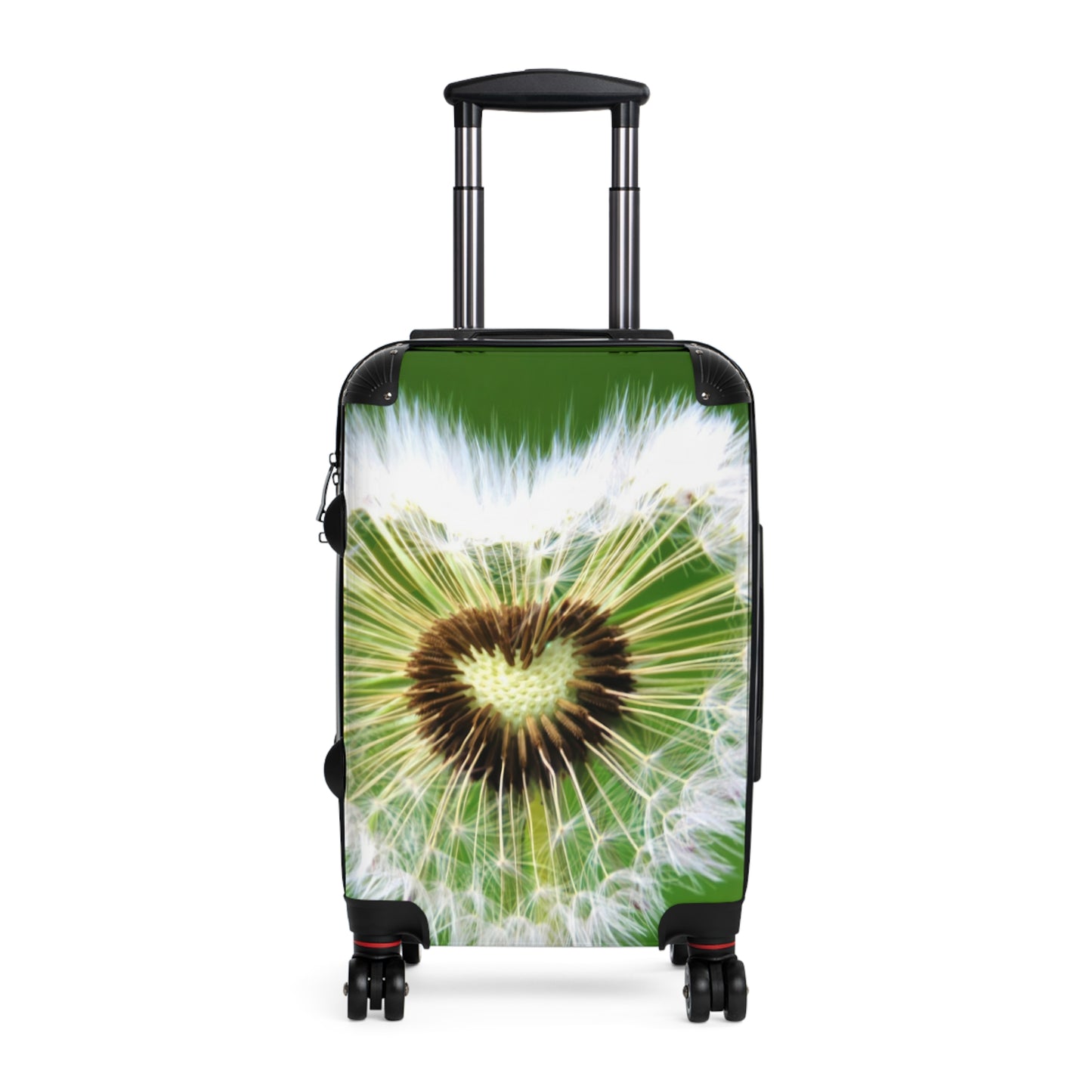 Nature Flowers Floral Heart Shape Art Carry-On Suitcase - Stylish Luggage for Travelers