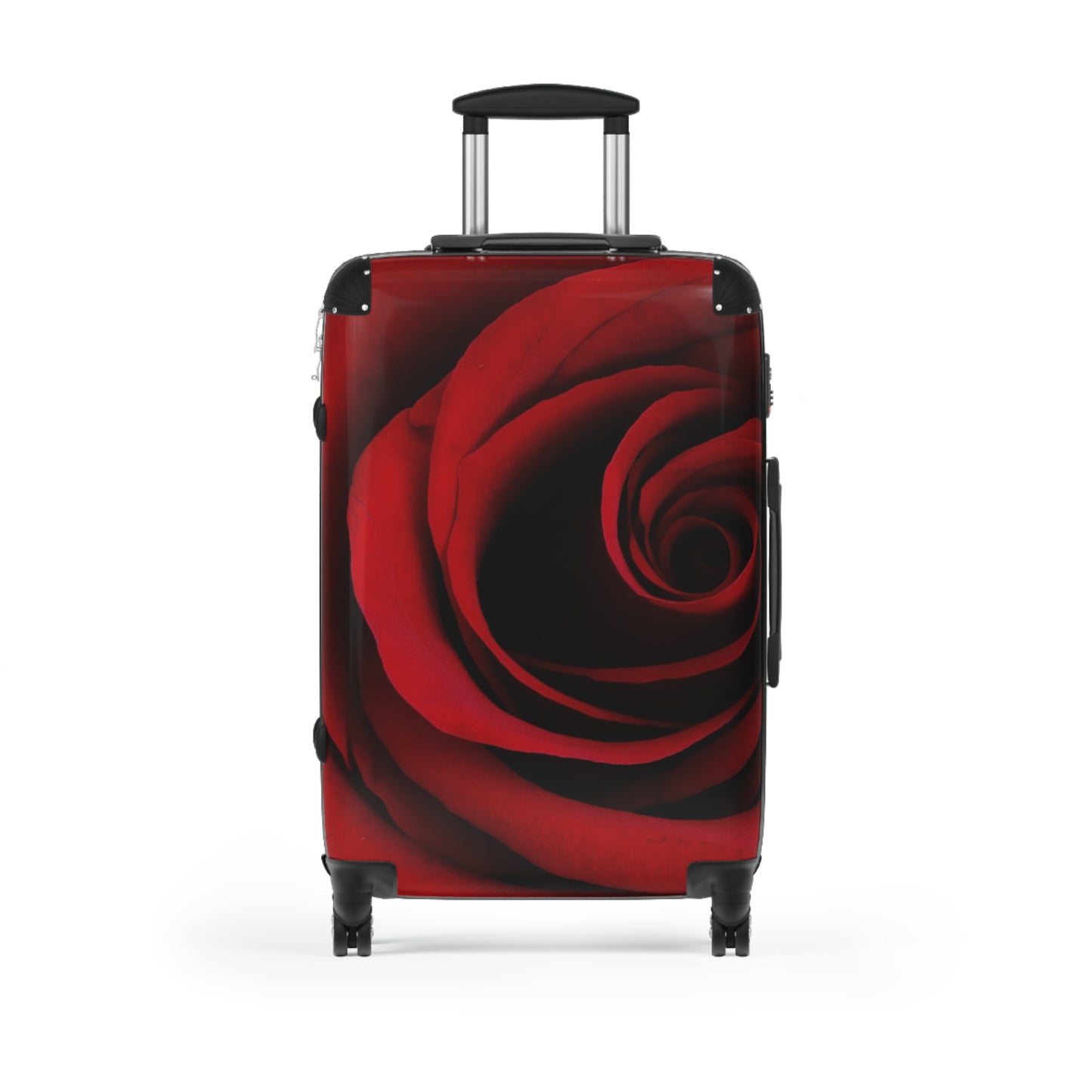 Nature Flowers Floral Red Rose Art Carry-On Suitcase - Stylish Luggage for Travelers