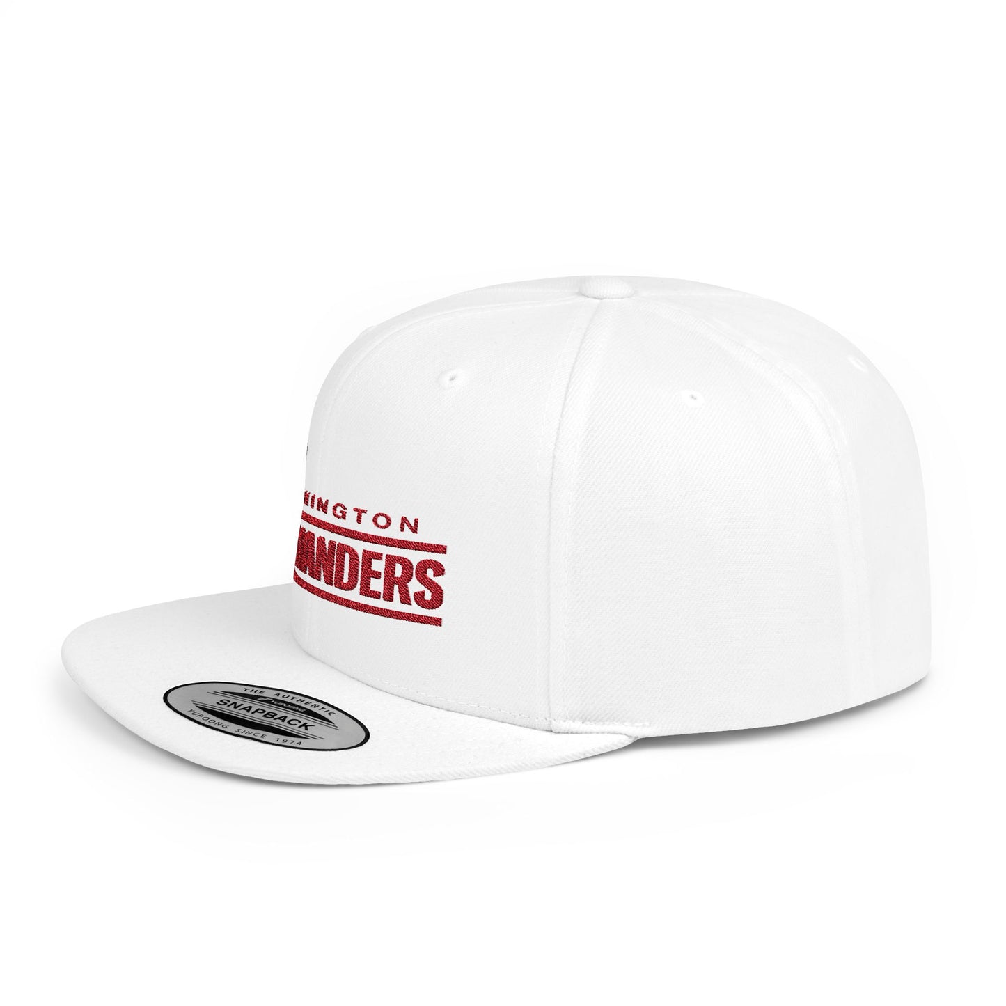 Washington Commanders Washington Football Flat Bill Snapback – Lightweight, Custom Fit, Premium Quality