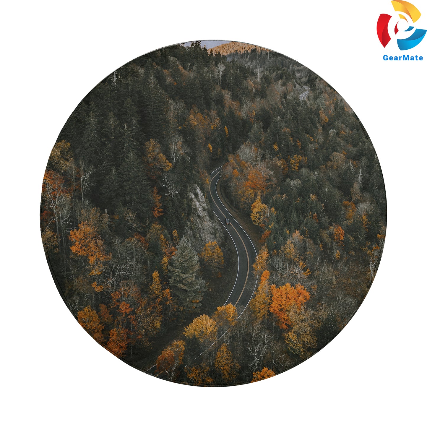 Nature Forest Trees Spare Tire Cover – Premium Waterproof UV Resistant Protector