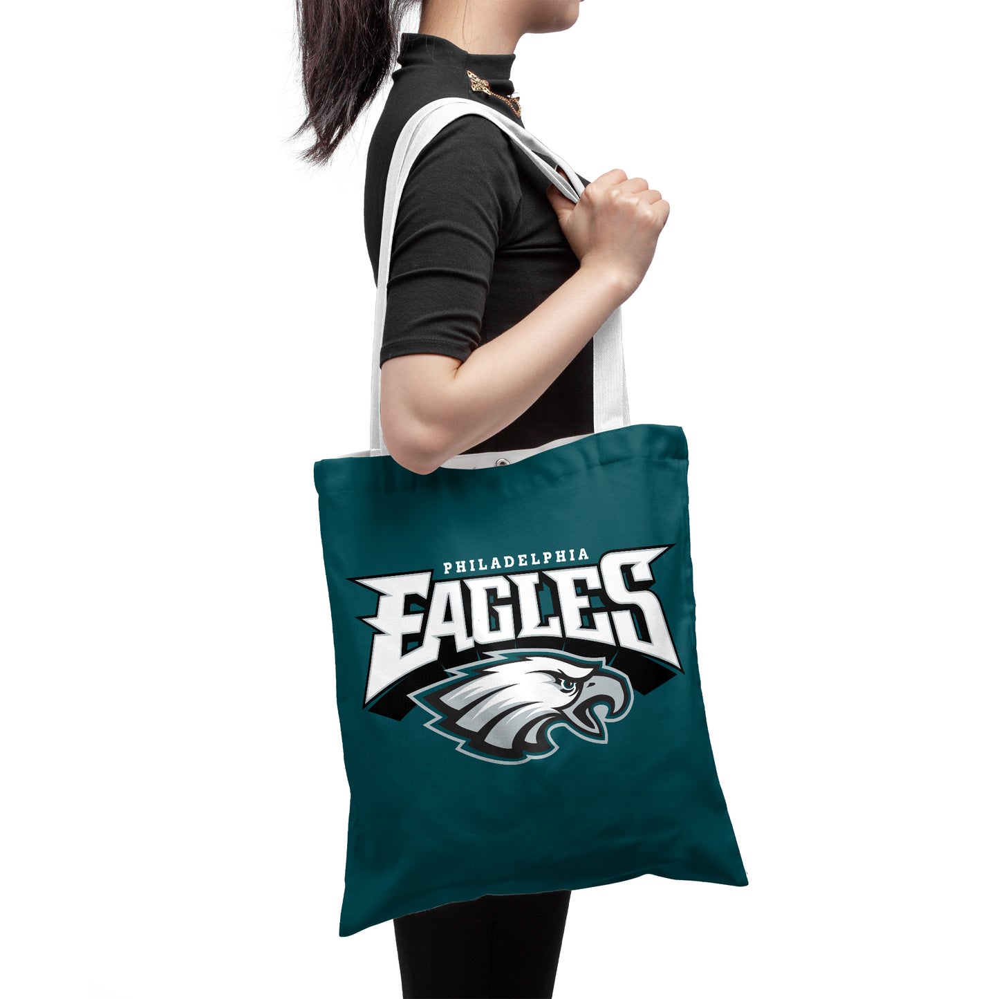 NFL Philadelphia Eagles NFL Nation Polyester Canvas Tote Bag – Durable and Stylish