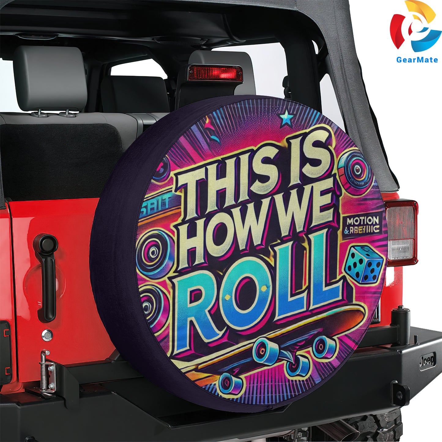 This Is How We Roll Spare Tire Cover – Premium Waterproof UV Resistant Protector