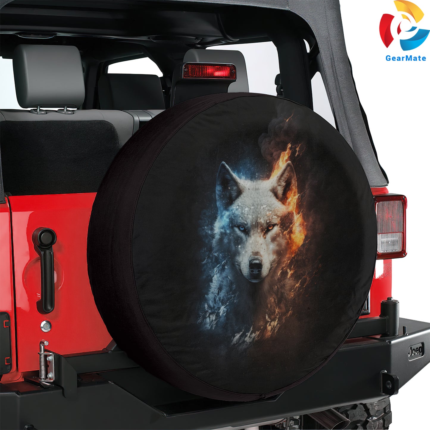 Animals Spare Tire Cover – Premium Waterproof UV Resistant Protector