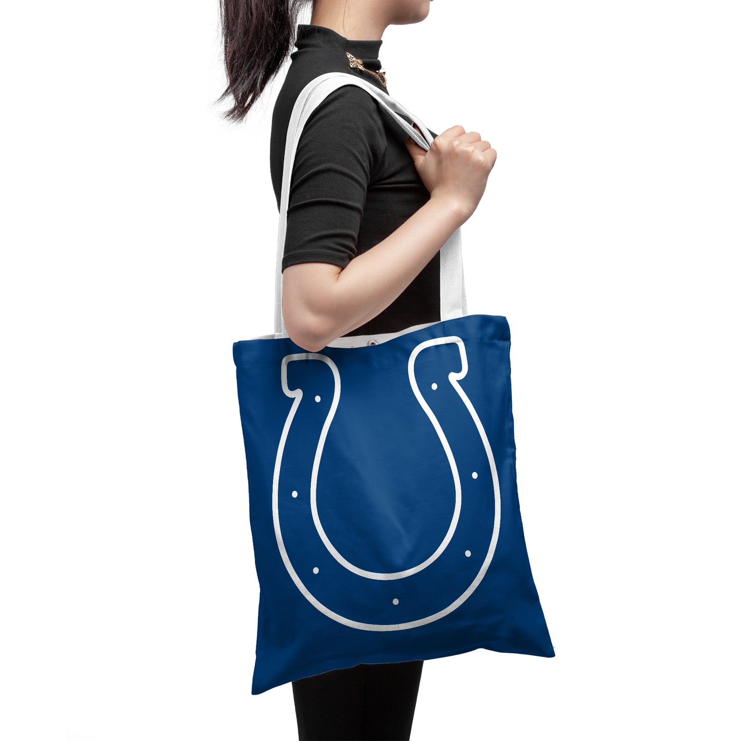 NFL Indianapolis Colts Polyester Canvas Tote Bag – Durable and Stylish