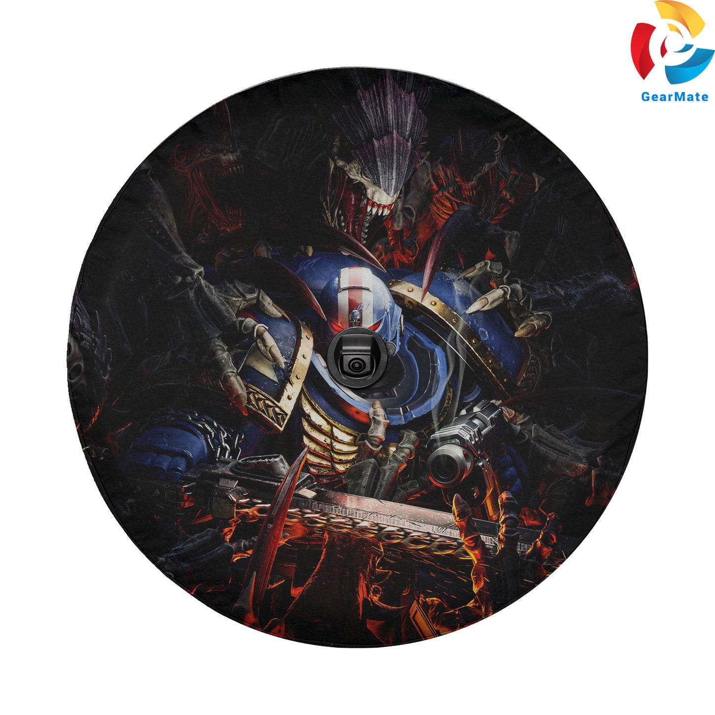 Warhammer Spare Tire Cover – Premium Waterproof UV Resistant Protector