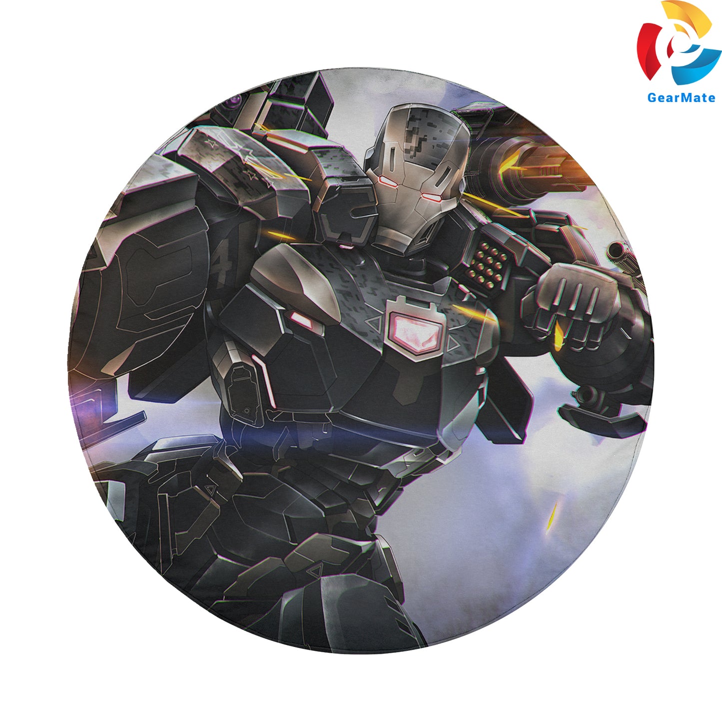 Marvel War Machine Spare Tire Cover – Premium Waterproof UV Resistant Protector