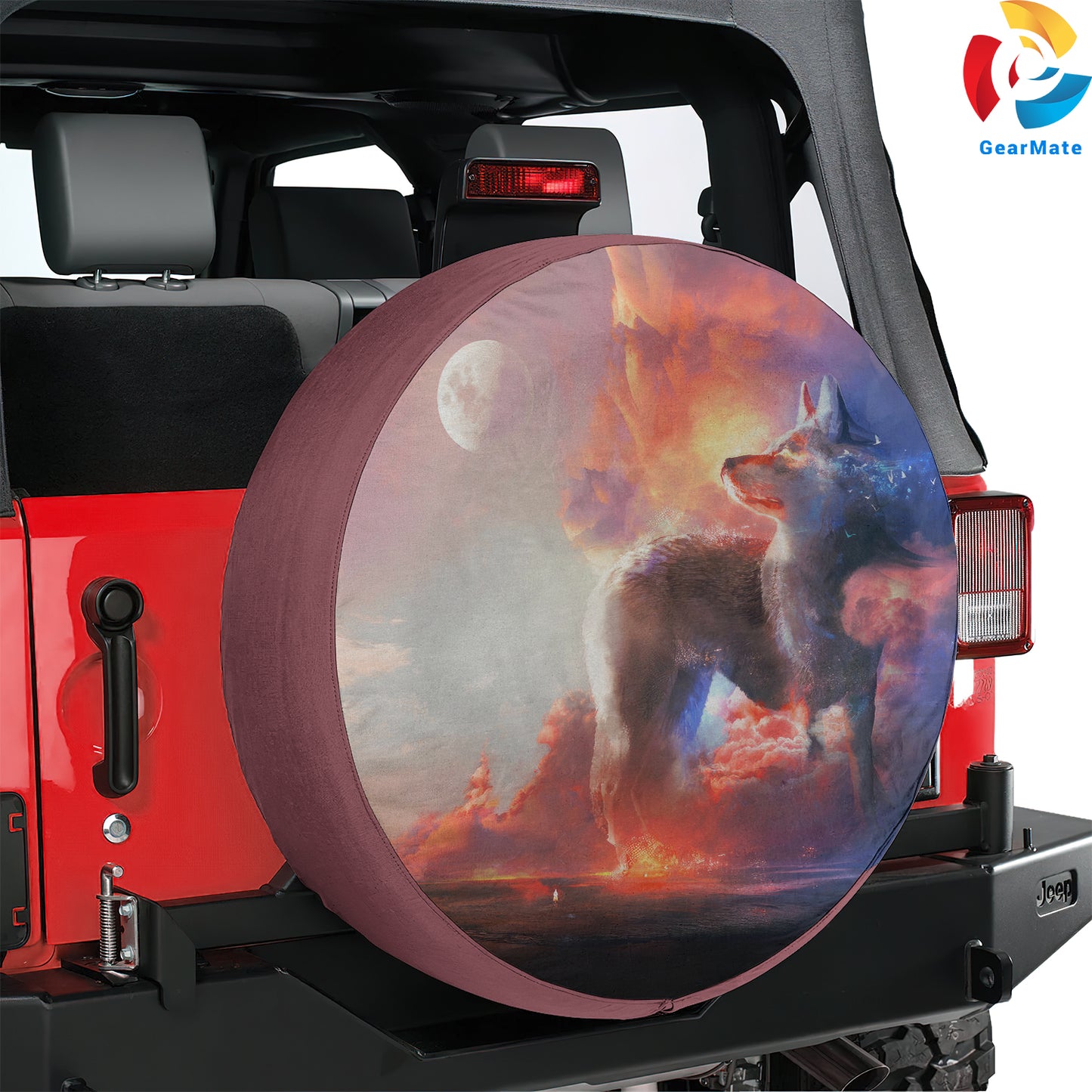 Animals Variety 2 Spare Tire Cover – Premium Waterproof UV Resistant Protector
