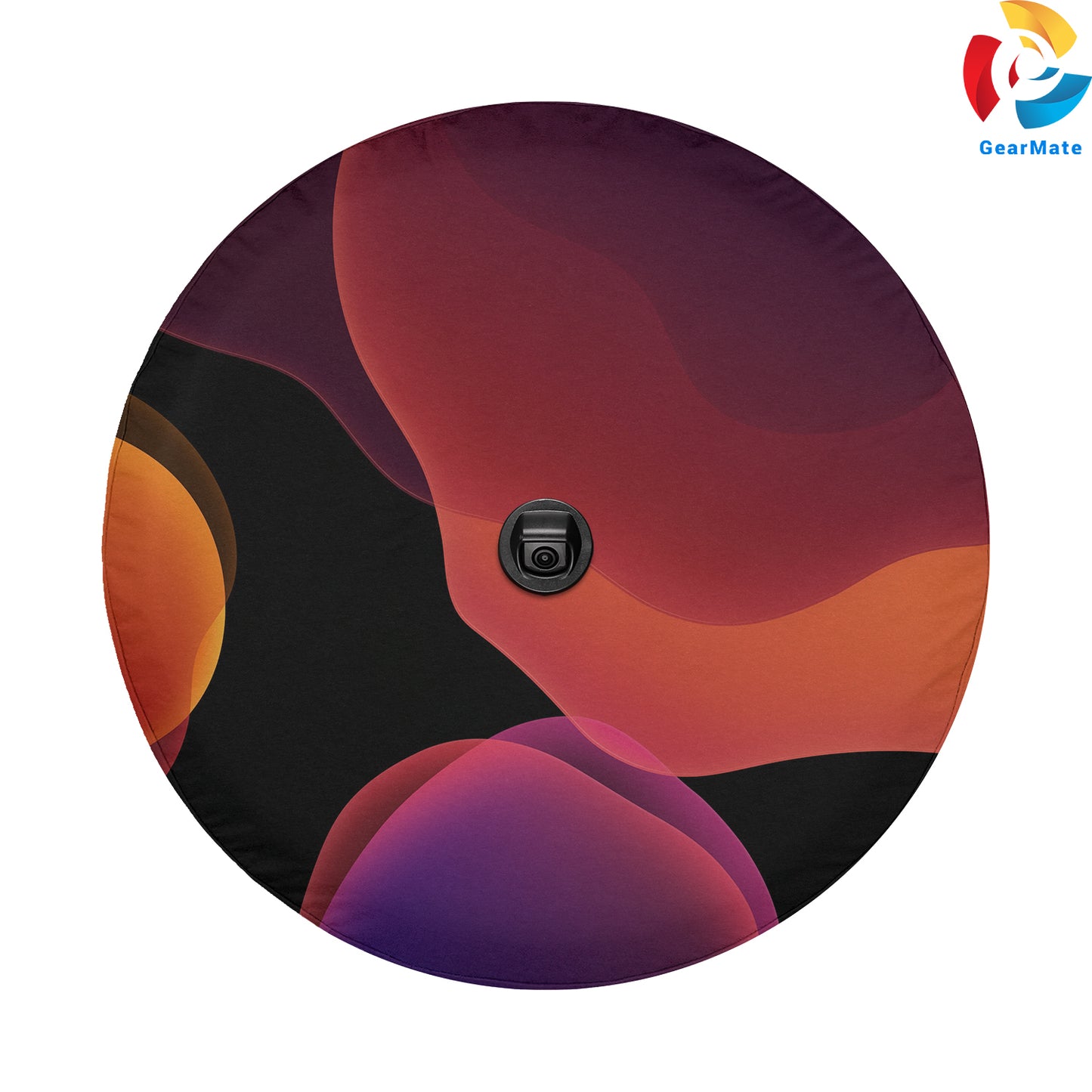 iOS 13 Background Spare Tire Cover – Premium Waterproof UV Resistant Protector