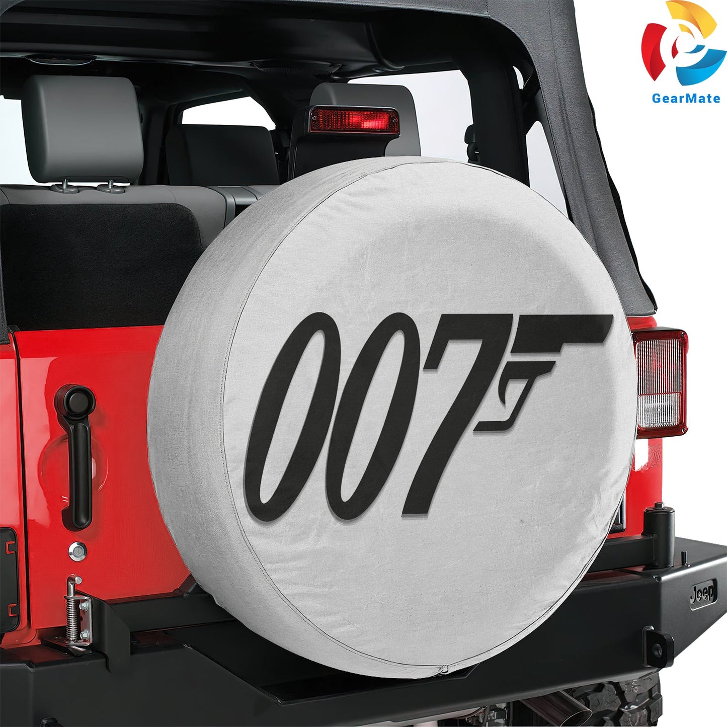 James Bond 007 Spare Tire Cover – Premium Waterproof UV Resistant Protector