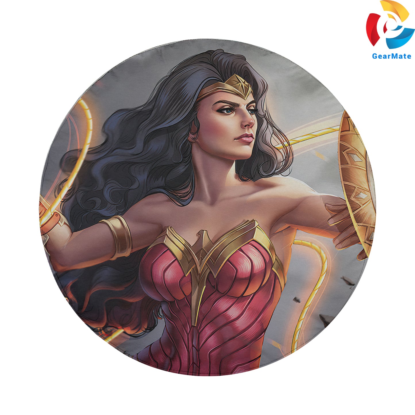 DC Wonder Woman Spare Tire Cover – Premium Waterproof UV Resistant Protector
