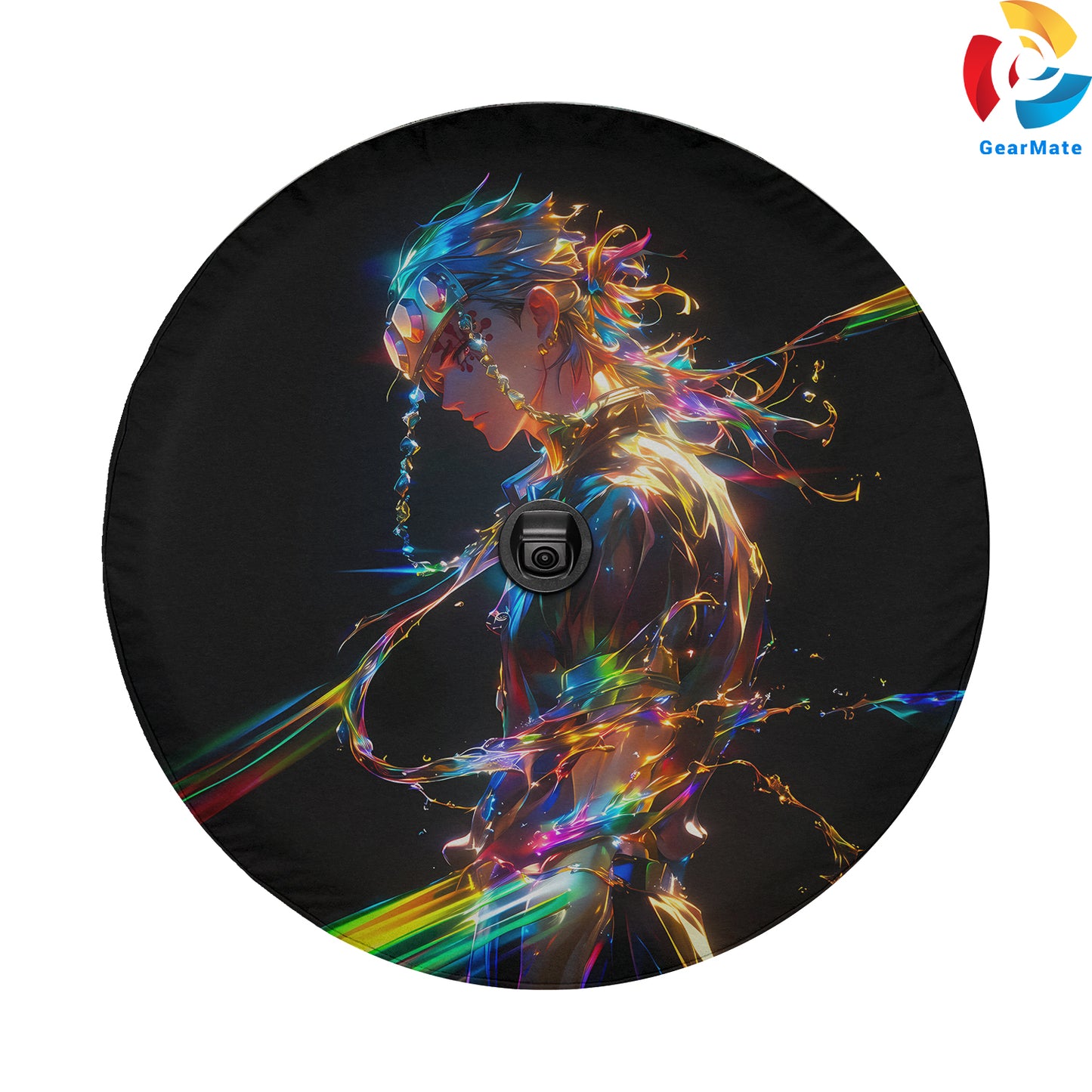 Tengen Uzui Demon Slayer Spare Tire Cover – Premium Waterproof UV Resistant Protector