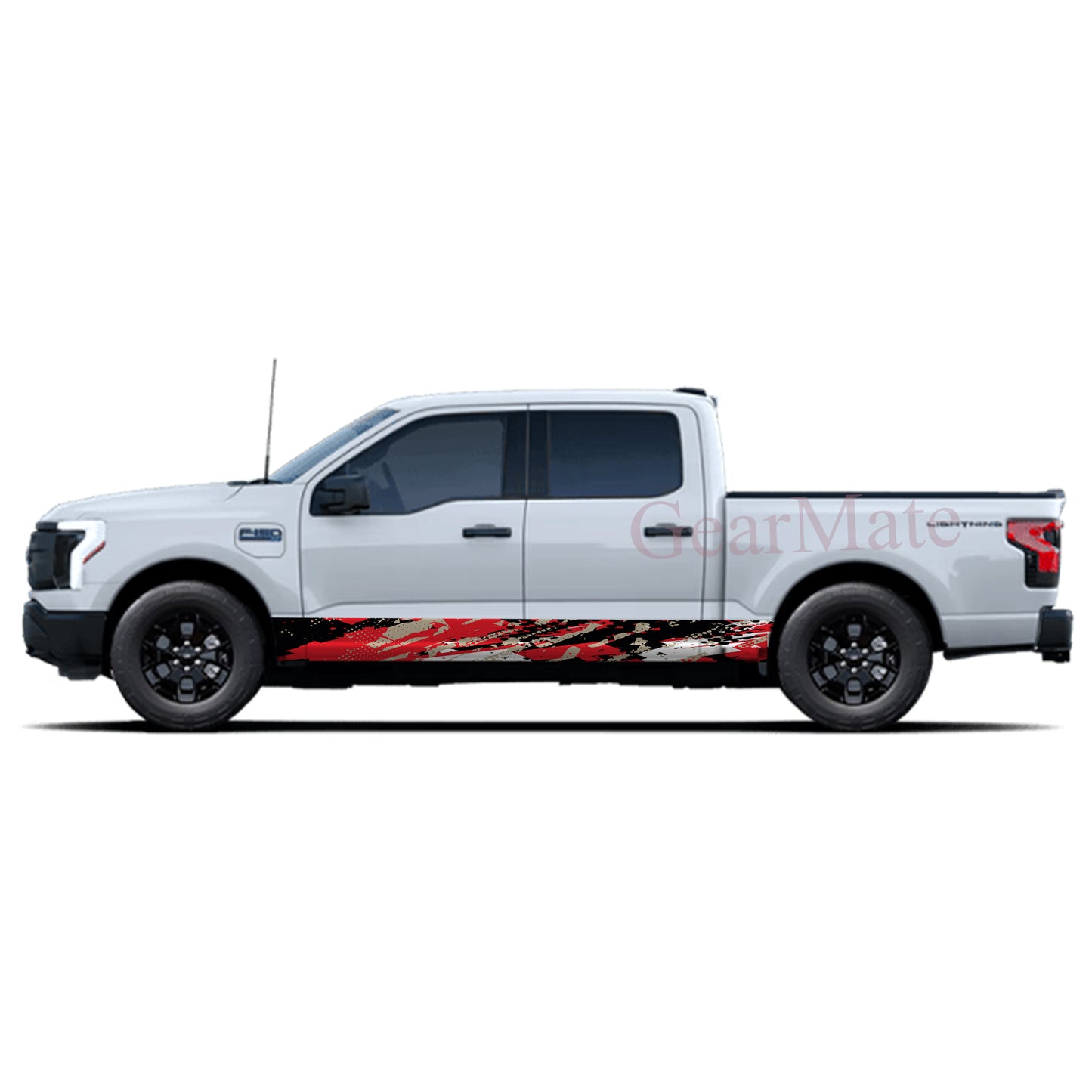 Speed RBW Rocker Panel Graphic Decal Kit (Left & Right Sides) - High Quality Vinyl for Trucks & SUVs